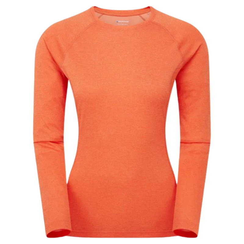 Moteriški marškinėliai Montane Dart Long Sleeve - M - Šviesiai žalia