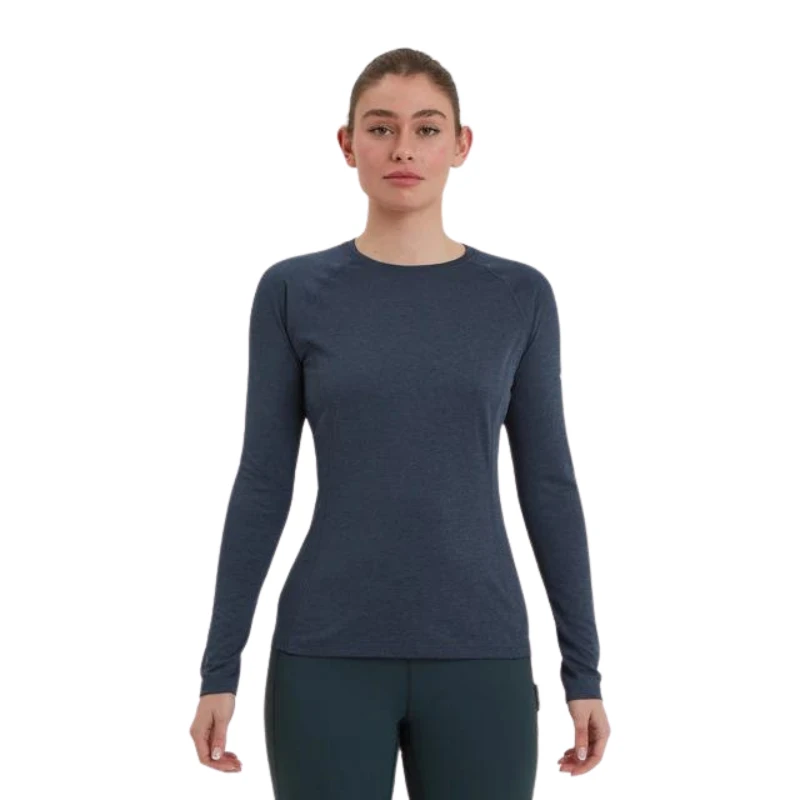 Moteriški marškinėliai Montane Dart Long Sleeve - M - Šviesiai žalia