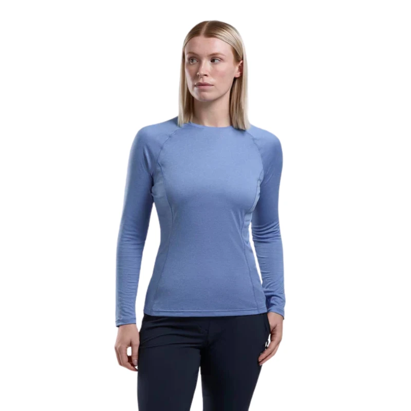 Moteriški marškinėliai Montane Dart Long Sleeve - M - Šviesiai žalia
