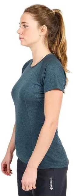 Moteriški marškinėliai Montane Dart T-Shirt - S - Žydra