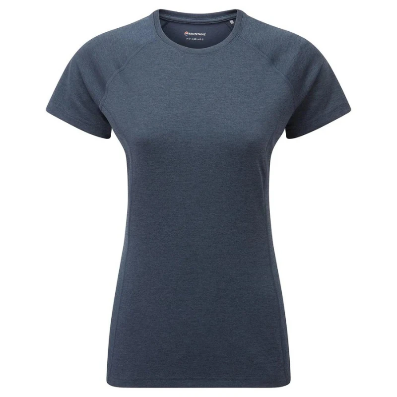 Moteriški marškinėliai Montane Dart T-Shirt - XXL - Tamsiai mėlyna