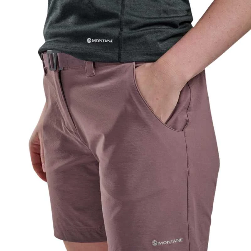 Moteriški šortai Montane F Terra STR Lite Shorts - S - Tamsiai mėlyna