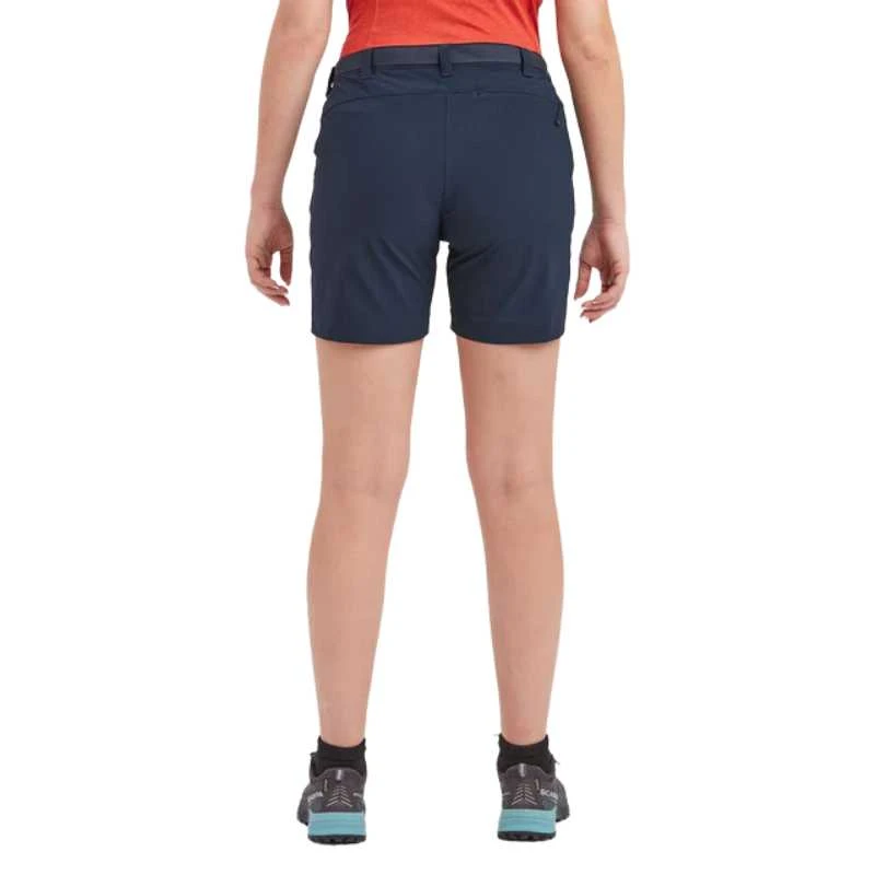 Moteriški šortai Montane F Terra STR Lite Shorts - S - Tamsiai mėlyna