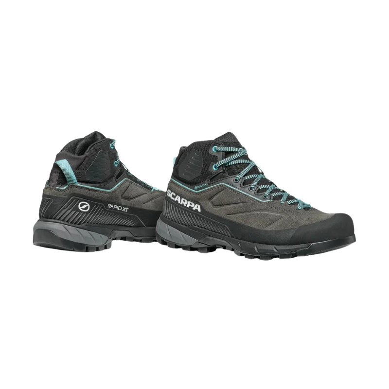 Moteriški trekingo batai Scarpa Rapid XT Mid GTX - Žalia - 37.5