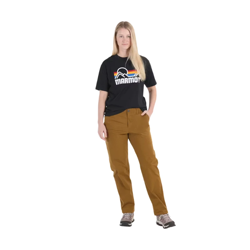Moteriškos kelnės Marmot W Topanga Pant - S - Rusva (dark butternut)