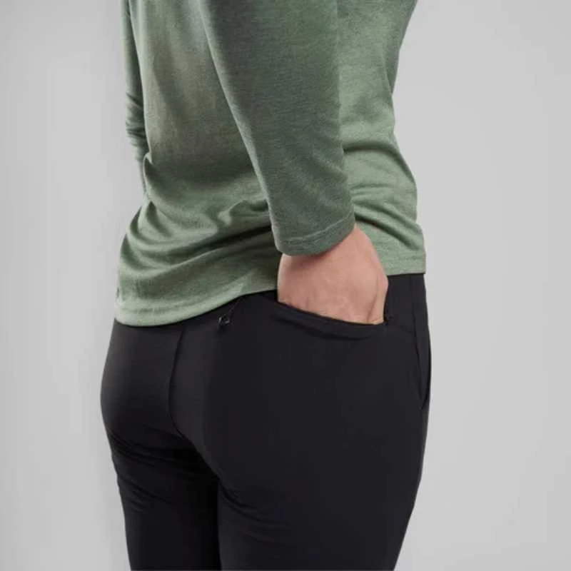 Moteriškos kelnės Montane F Terra Stretch Lite Pants Reg Leg - Juoda - S