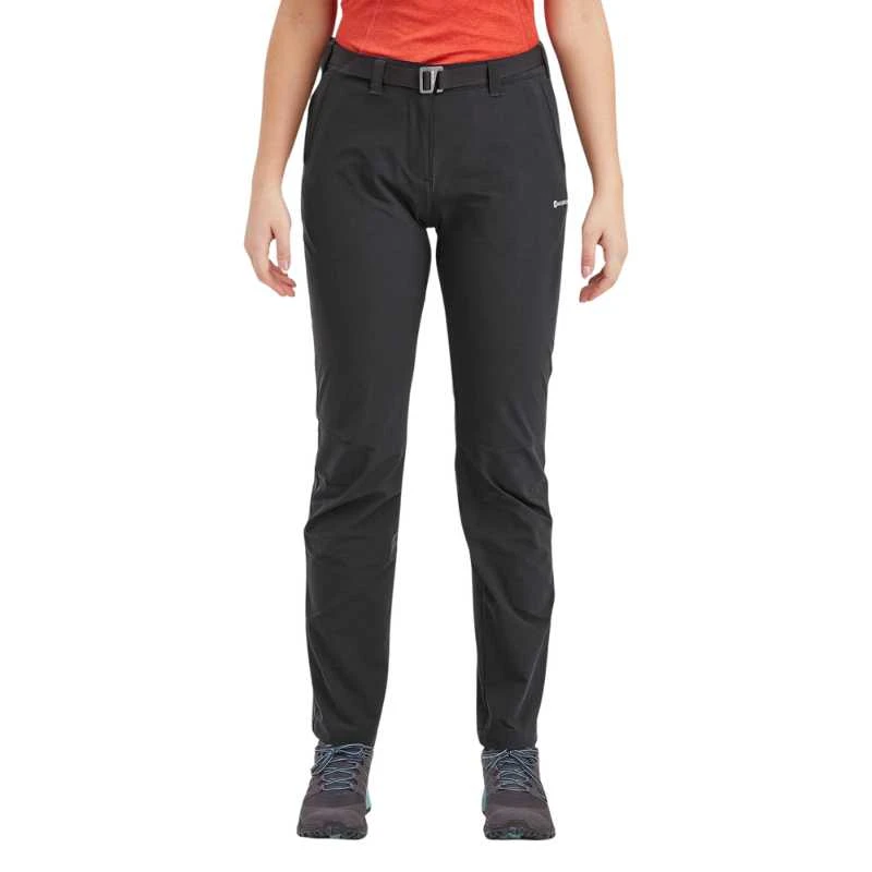 Moteriškos kelnės Montane F Terra Stretch Lite Pants Reg Leg - Juoda - S