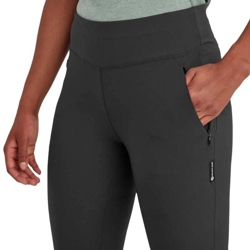 Moteriškos kelnės Montane Fem Ineo Pants Reg Leg - Juoda - XS