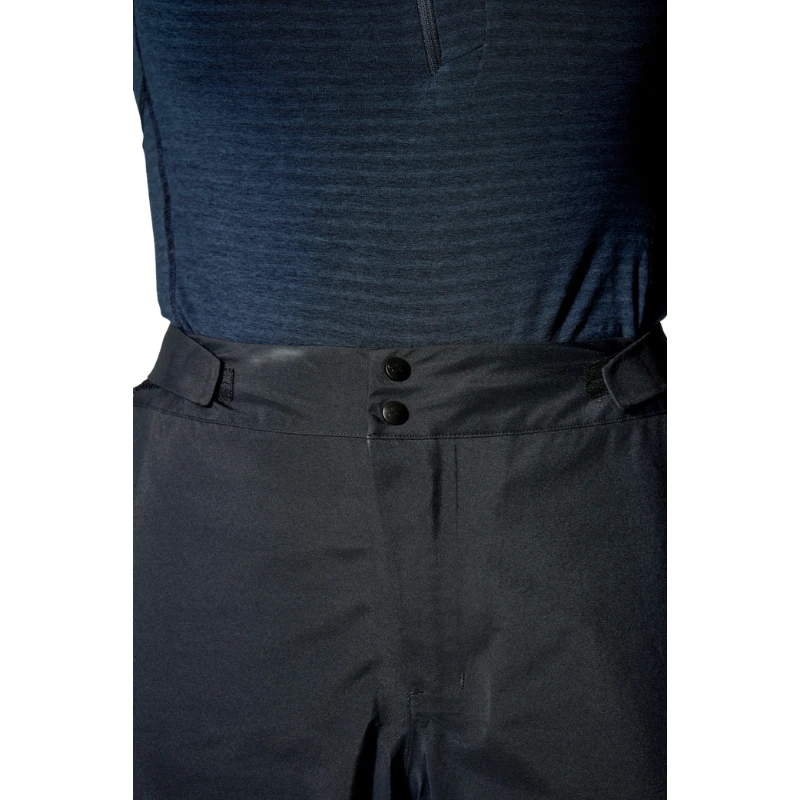 Moteriškos kelnės nuo lietaus Rab Kangri Gtx Regular Leg - Juoda - S