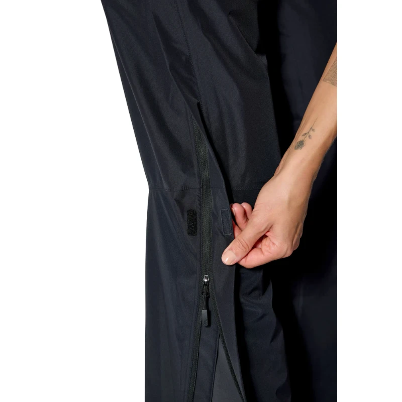 Moteriškos kelnės Rab Downpour Pants Wmns Short Leg - Juoda - XS