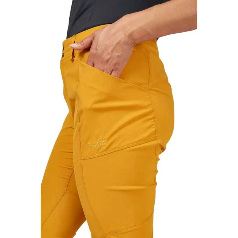 Moteriškos kelnės Rab Incline Light Pants Wmns - S - Raudona