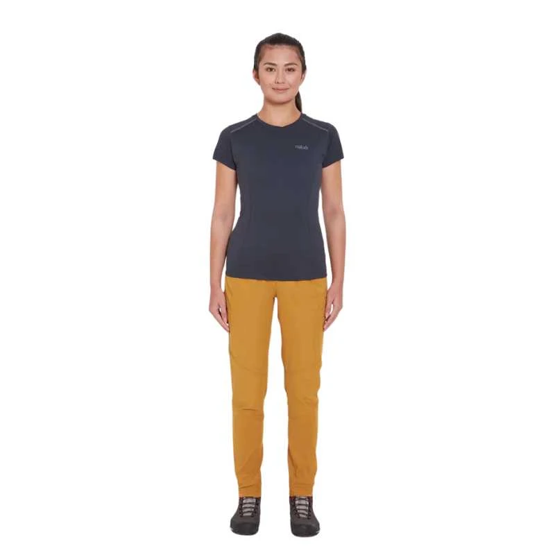 Moteriškos kelnės Rab Incline Light Pants Wmns - S - Raudona