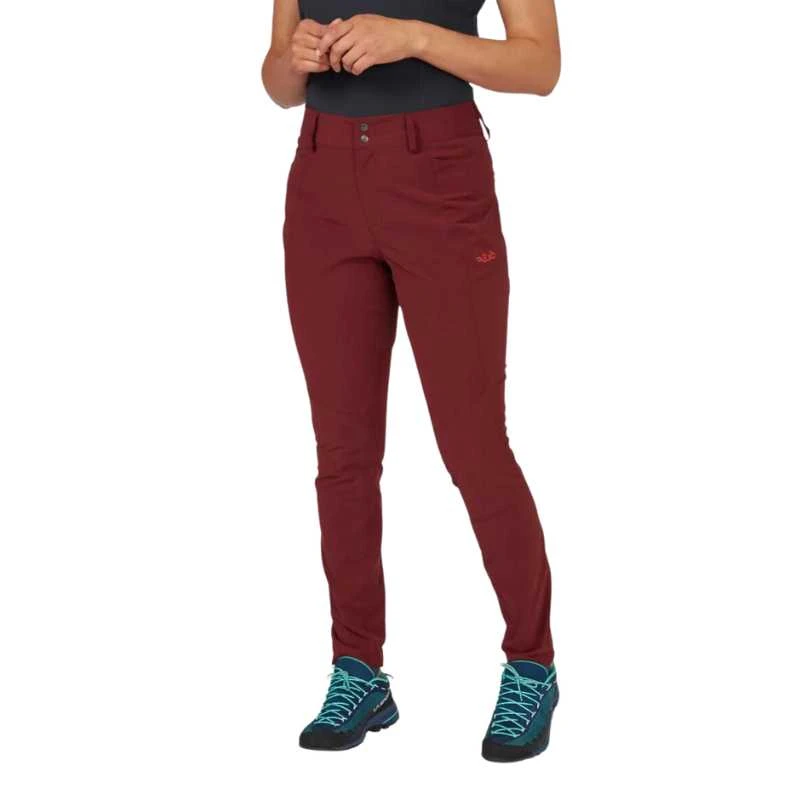 Moteriškos kelnės Rab Incline Light Pants Wmns - S - Rusva (dark butternut)