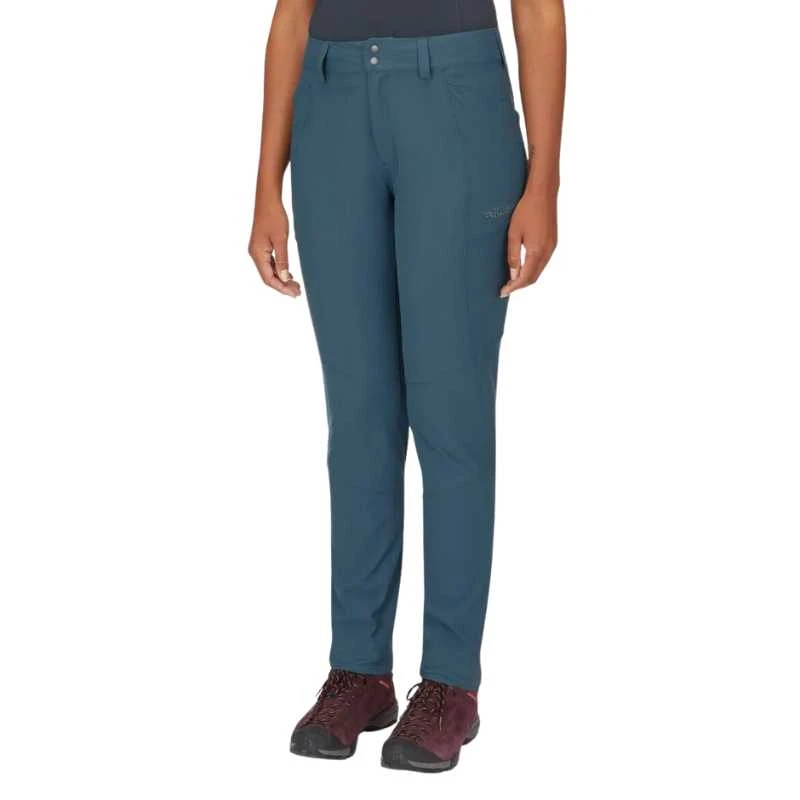 Moteriškos kelnės Rab Incline Light Pants Wmns - S - Raudona