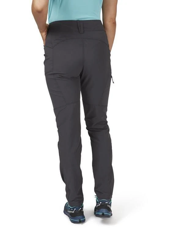 Moteriškos kelnės Rab Incline Light Pants Wmns - S - Raudona