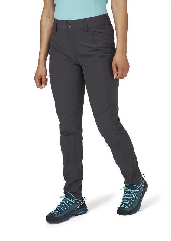 Moteriškos kelnės Rab Incline Light Pants Wmns - S - Raudona