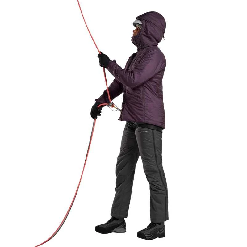 Moteriškos pašiltintos kelnės Montane F Fortes Lite Pants - M - Tamsiai pilka