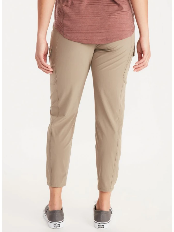 Moteriškos tamprės Marmot Wms Elda Cargo Ankle Pant Stonework - XS