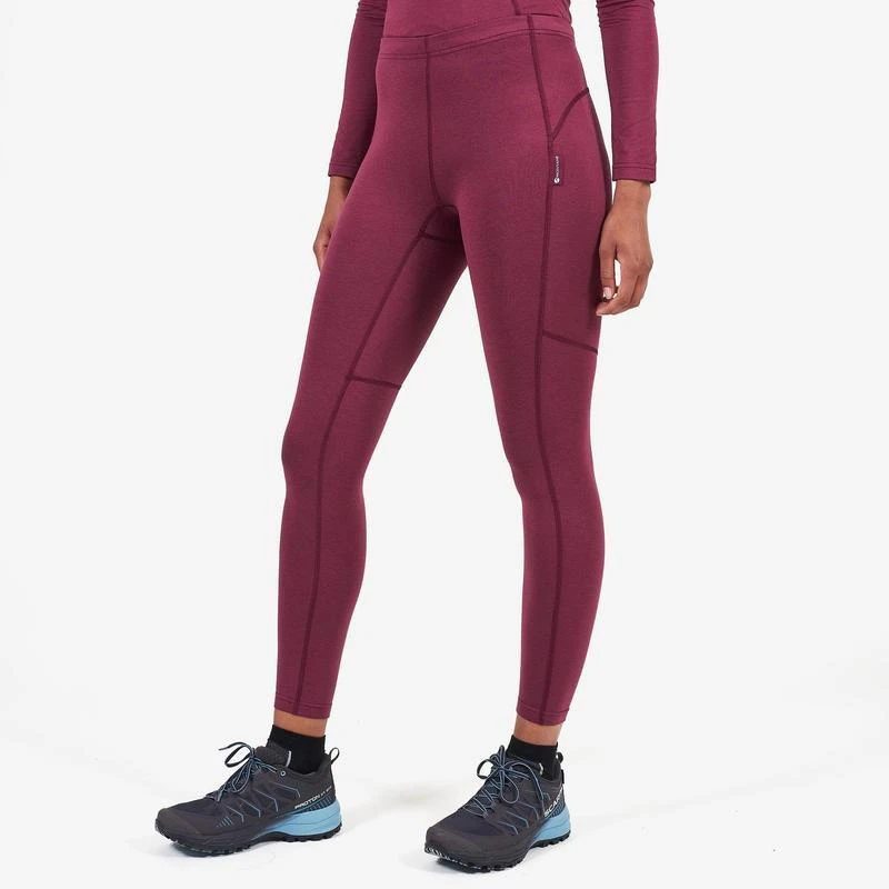 Moteriškos termo kelnės Montane Fem Dart Thermo Long Janes - Juoda - XS