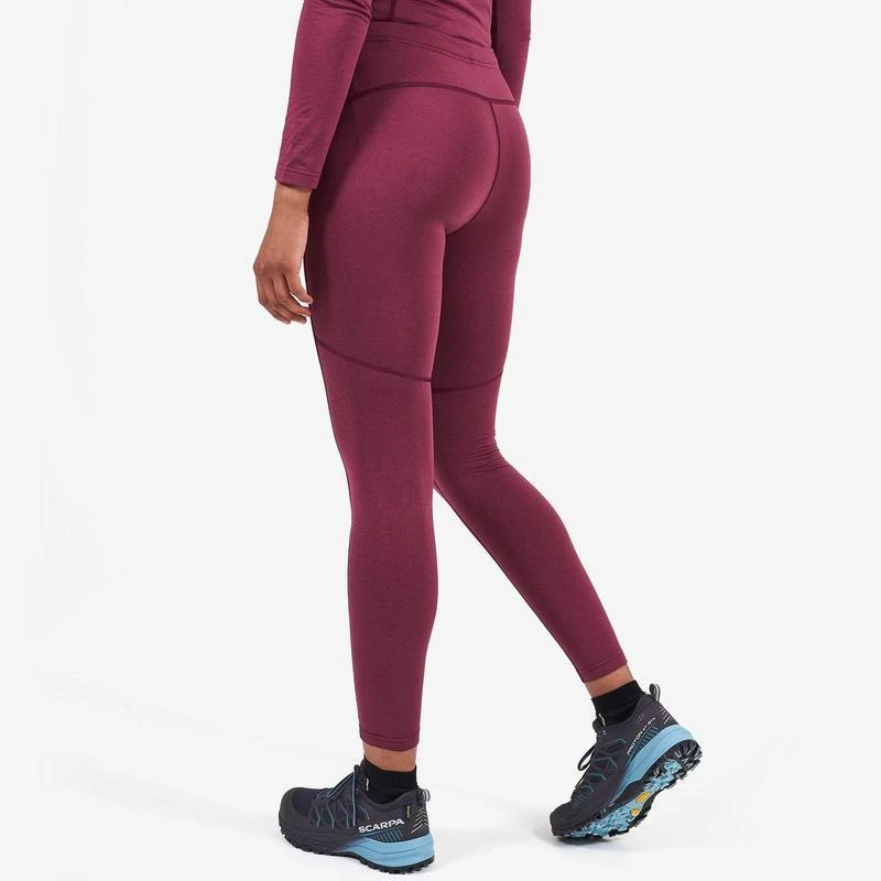 Moteriškos termo kelnės Montane Fem Dart Thermo Long Janes - S - Ruda