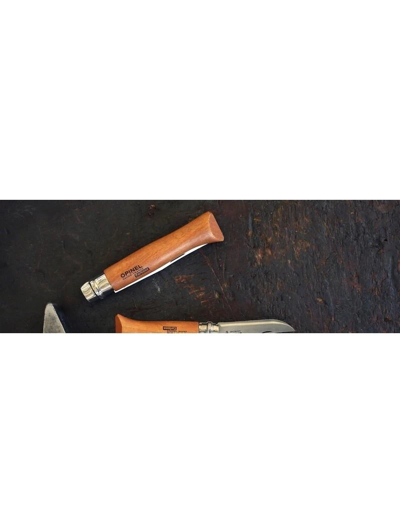 Opinel anglinio plieno peilis Nr.10 buko rankena