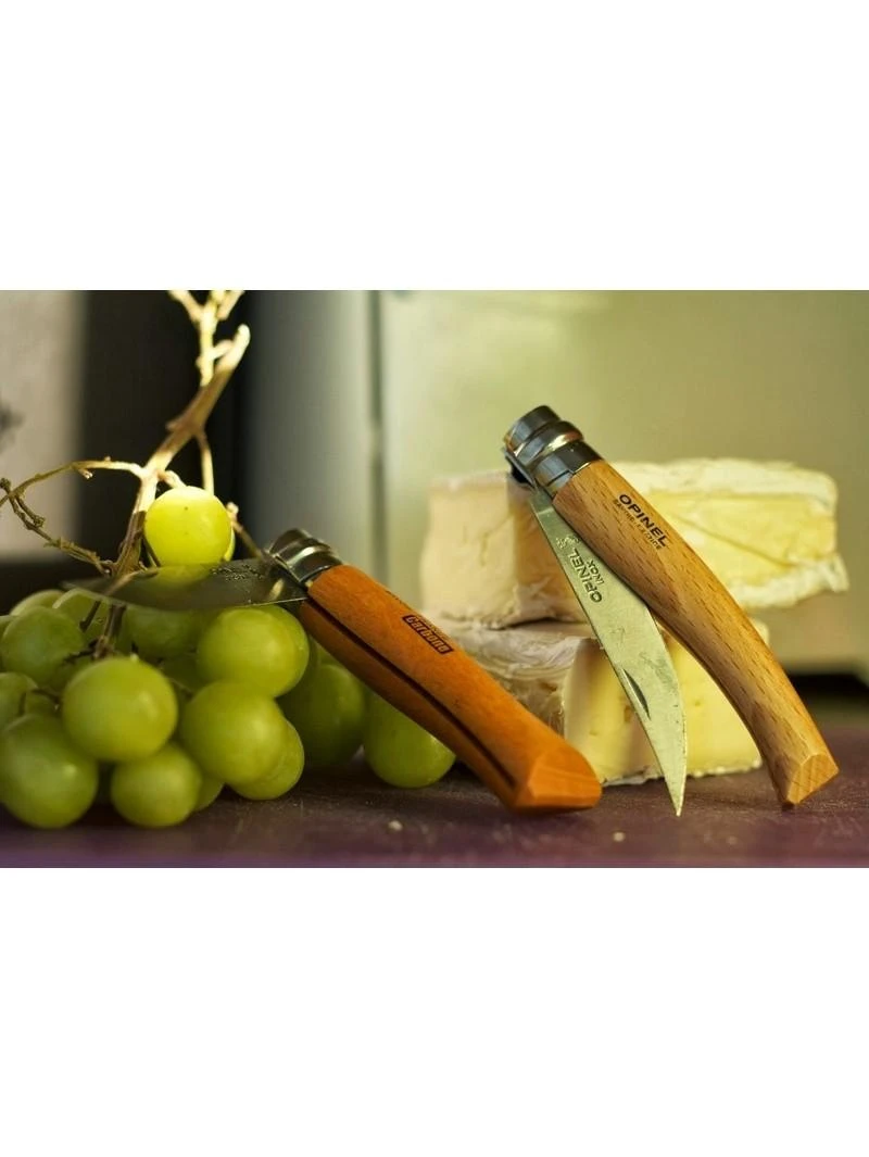 Opinel peilis Nr.10 plonais ašmenimis - alyvmedžio rankena