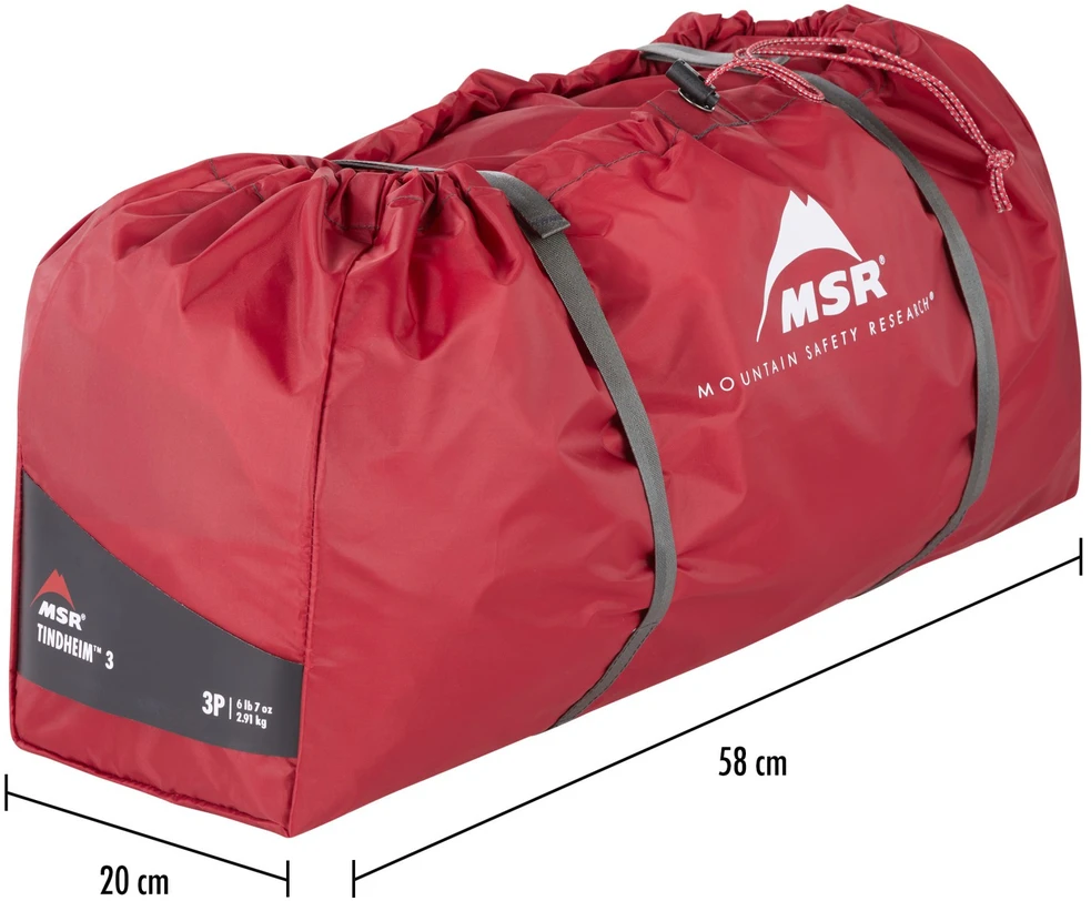 Trivietė palapinė MSR Tindheim 3