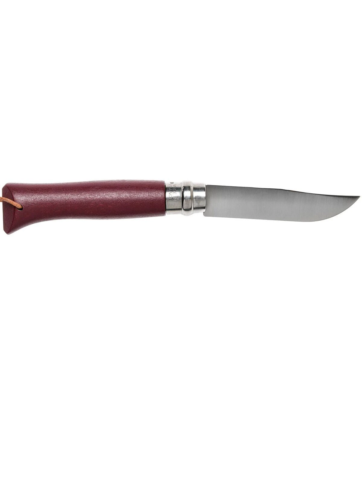 Peilis Opinel Trekking Nr.8 nerūdijančio plieno ašmenimis ir bordine rankena