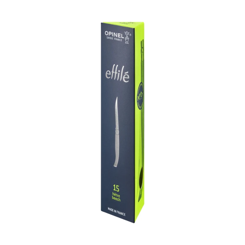 Peilis plonais ašmenims Opinel Nr.15 Slim Beech