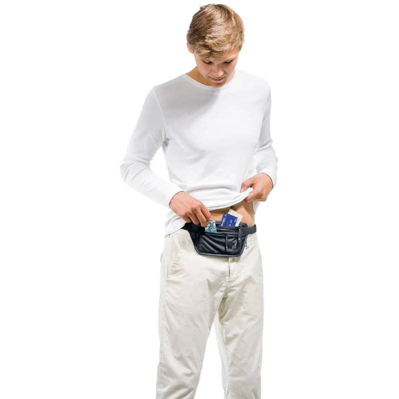 Piniginė ant liemens Deuter Security Money Belt I - Juoda