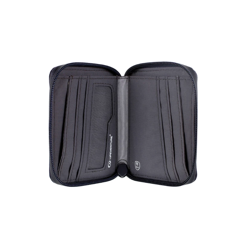 Piniginė Lifeventure RFiD Bi-Fold Recycled - Violetinė