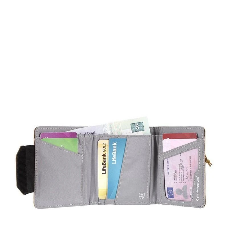 Piniginė Lifeventure RFId piniginė perdirbta - Žalia