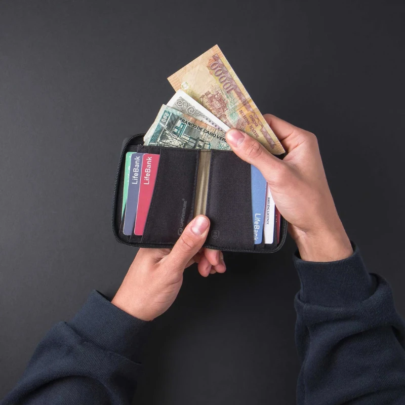 Piniginė Lifeventure X-Pac Bi-Fold Wallet - Pilka