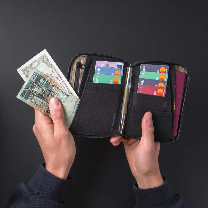 Kinija Lifeventure X-Pac RFiD Mini Travel Wallet piniginė