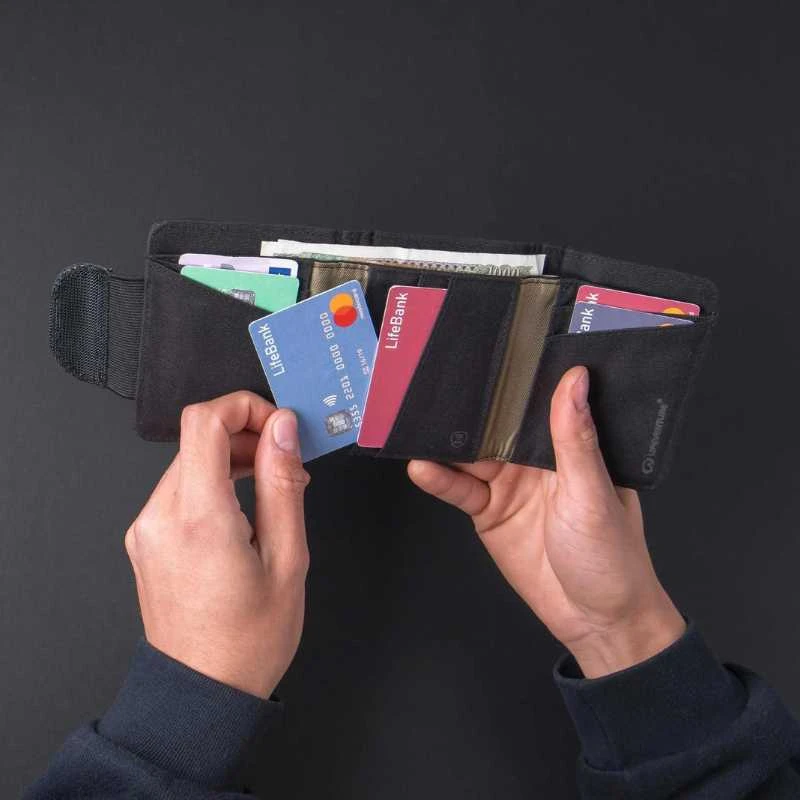 Piniginė Lifeventure X-Pac Wallet - Pilka