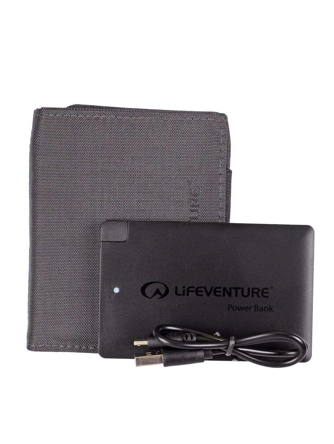 Piniginė su įkrovikliu Lifeventure RFID Charging Piniginė Perdirbta