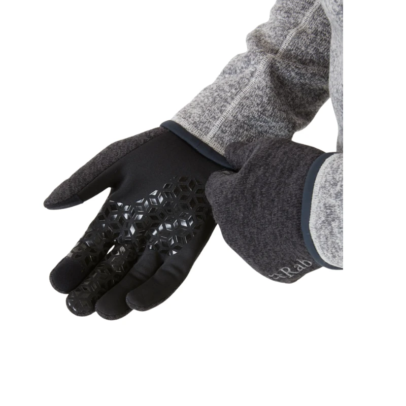 Pirštinės Rab Quest Windstopper Gloves - M - Tamsiai pilka