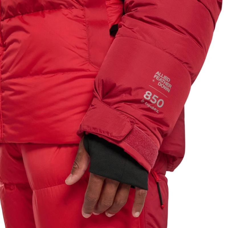 Pūkinė striukė Montane Apex 8000 Down Jkt - Raudona - L