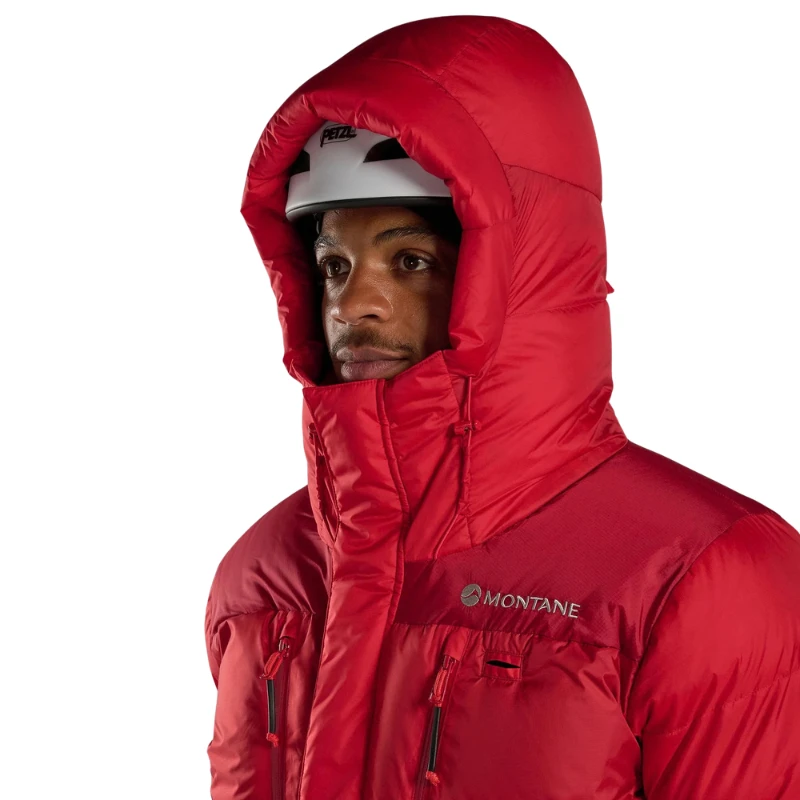 Pūkinė striukė Montane Apex 8000 Down Jkt - Raudona - L