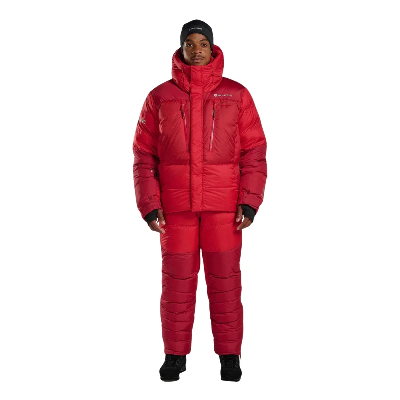 Pūkinė striukė Montane Apex 8000 Down Jkt - Raudona - L