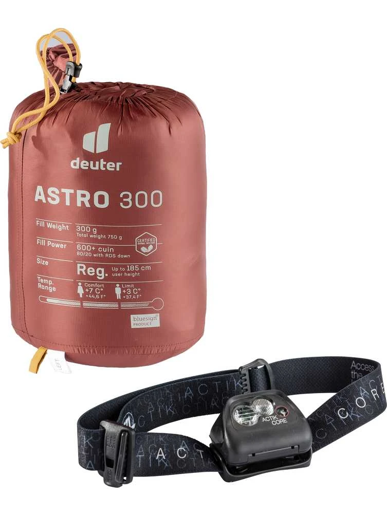 Pūkinis miegmaišis Deuter Astro 300