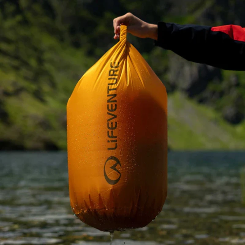 Sauskrepšys Lifeventure Ultralight DryBag 55L - Geltona