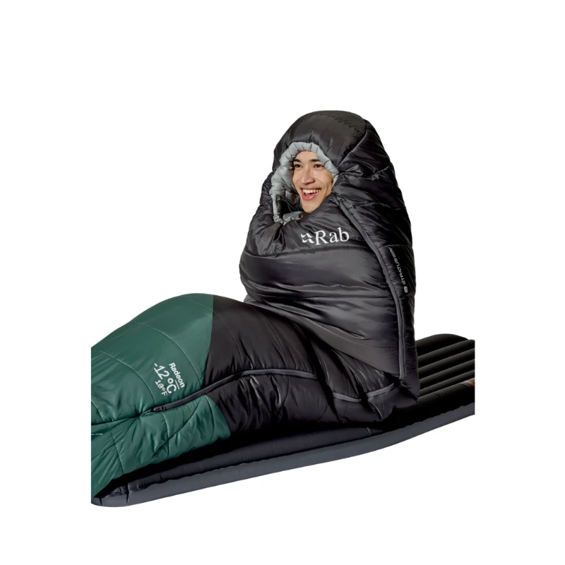 Sintetinis miegmaišis Rab Radeon­ -12C / 10F Left Zip - Regular