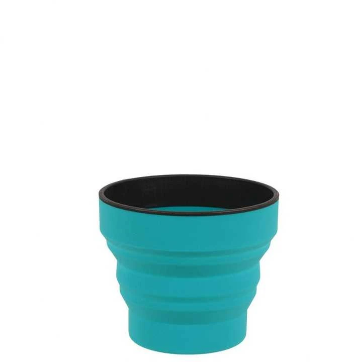 Jungtine Karalyste Lifeventure Flexi Mug violetinė sulankstomas puodelis