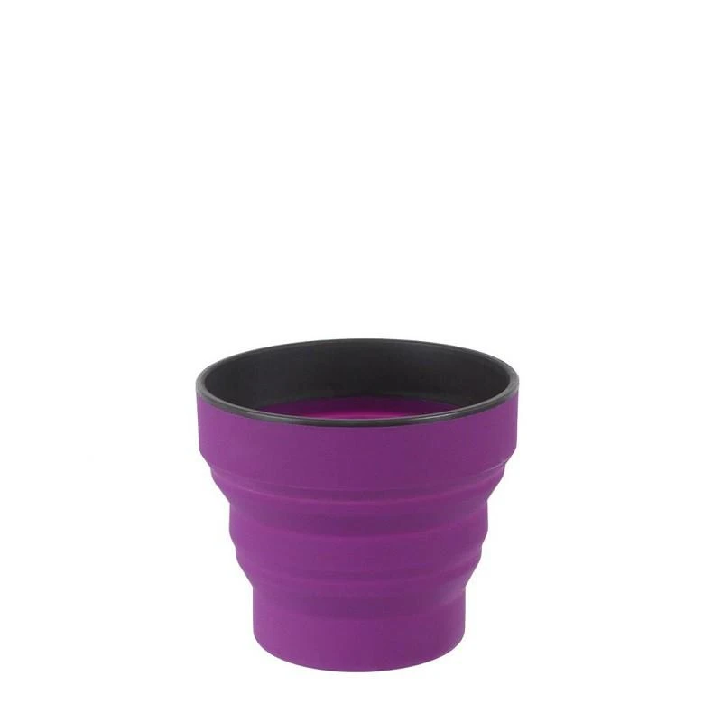Suspaudžiamas puodelis Lifeventure Silicone Ellipse FlexiMug - Tamsiai mėlyna