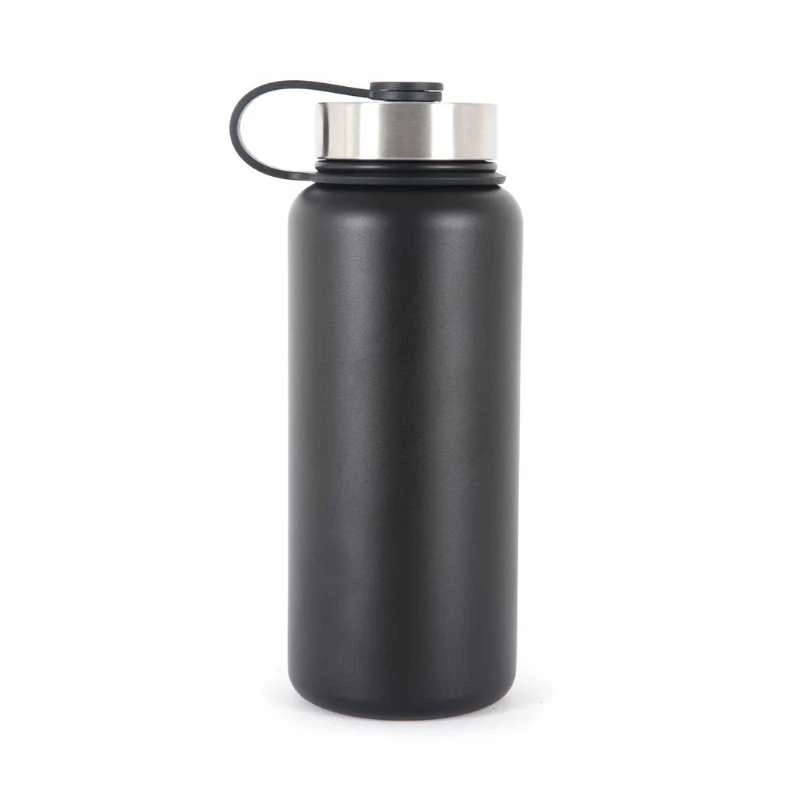 Termo gertuvė Lifeventure 1 Litre Flask - Juoda