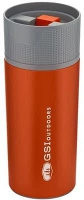 Termo puodelis GSI Outdoors Termo Glacier Commuter Mug - Raudona