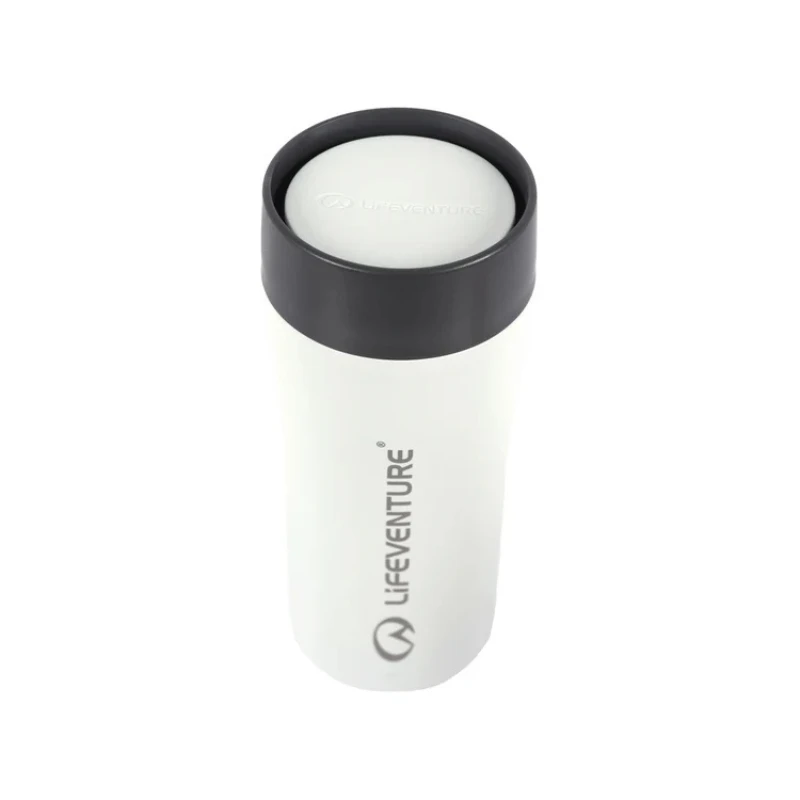 Termosas Lifeventure One Touch Thermal Mug - Šviesiai pilka