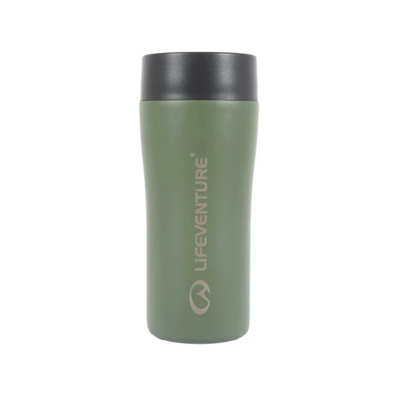 Termosas Lifeventure One Touch Thermal Mug - Šviesiai pilka