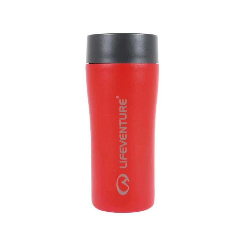 Termosas Lifeventure One Touch Thermal Mug - Raudona